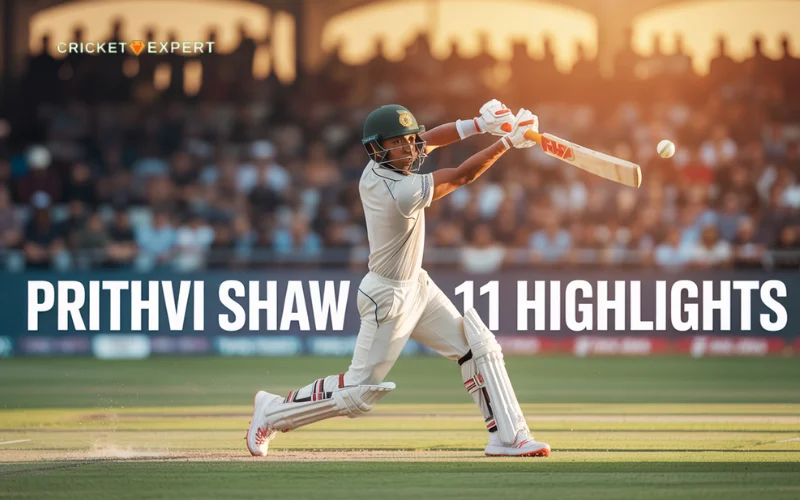 cricketer prithvi shaw